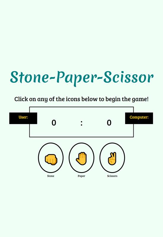 Stone Paper Scissor